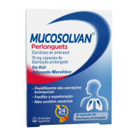 Mucosolvan Perlonguets, 75 mg x 20 cps lib prol